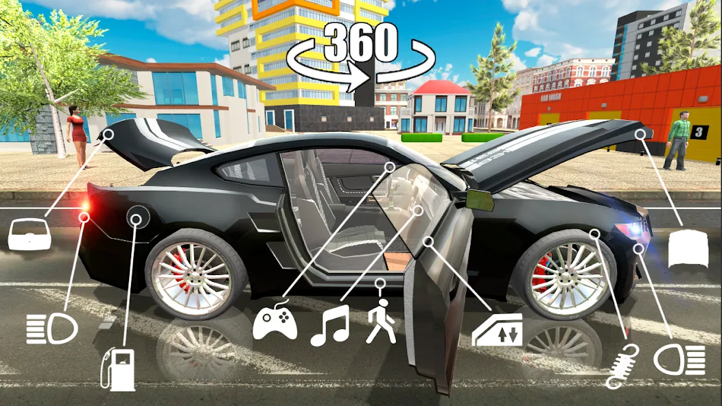 Car Simulator 2  [МОД Много денег] Screenshot 1