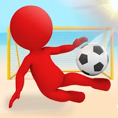 Скачать взлом Crazy Kick! Fun Football game  [МОД Много монет] - последняя версия apk на Андроид