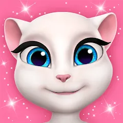 Взлом My Talking Angela  [МОД Unlimited Money] - последняя версия apk на Андроид