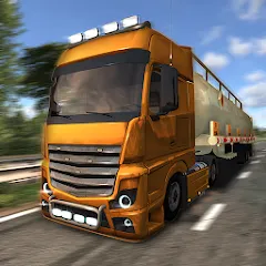 Взломанная European Truck Simulator (Юро Трак Драйвер)  [МОД Меню] - последняя версия apk на Андроид