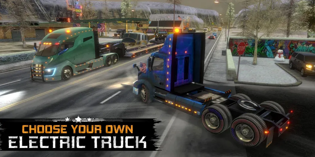 Truck Simulator USA Revolution (Трак Симулятор США Революция)  [МОД Бесконечные монеты] Screenshot 4
