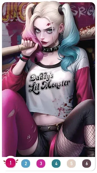 Clown Color, Paint by number  [МОД Unlocked] Screenshot 1