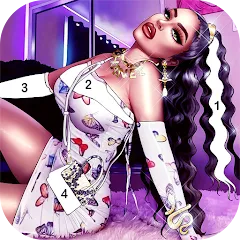 Взломанная Fun Color:Happy Coloring games  [МОД Много монет] - полная версия apk на Андроид