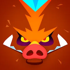 Скачать взлом Tiny Hunters - Monsters Attack (Тини Хантерс)  [МОД Много монет] - полная версия apk на Андроид