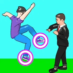 Скачать взломанную Slow Mo Run (Слоу Мо Ран)  [МОД Mega Pack] - стабильная версия apk на Андроид