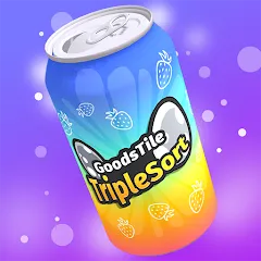 Скачать взломанную Triple Tile Goods Sort Master (Трипл Тайл Гудс Сорт Мастер)  [МОД Бесконечные монеты] - последняя версия apk на Андроид