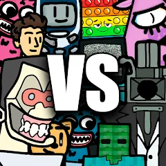 Взлом Cartoon Battle  [МОД Unlimited Money] - последняя версия apk на Андроид