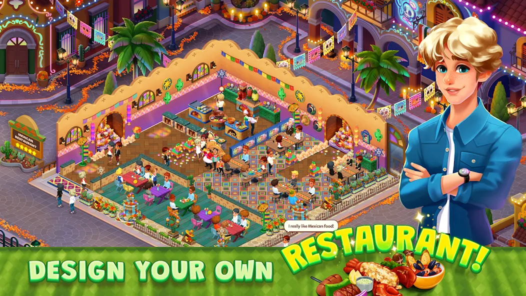 Delish Match : Match3 & Design (Делиш Матч)  [МОД Mega Pack] Screenshot 2