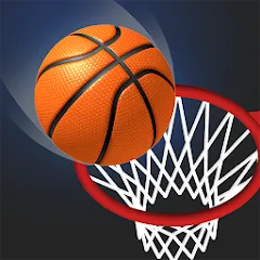 Взлом Dunk Stroke-3D Basketball (Дунк Строк)  [МОД Много денег] - стабильная версия apk на Андроид