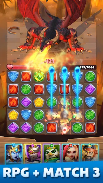 Puzzle Breakers: Champions War (Пазл Брейкерс)  [МОД Меню] Screenshot 1