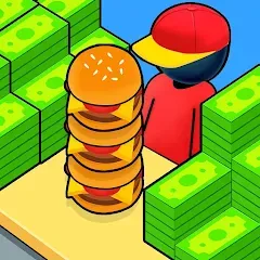 Скачать взломанную My Burger Shop: Burger Games (Май Бургер Шоп Игры)  [МОД Все открыто] - стабильная версия apk на Андроид