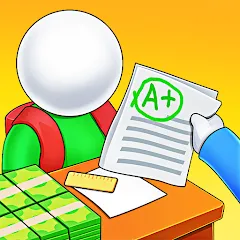 Скачать взлом My Dream School Tycoon Games (Мои игры владения школой мечты)  [МОД Много денег] - стабильная версия apk на Андроид