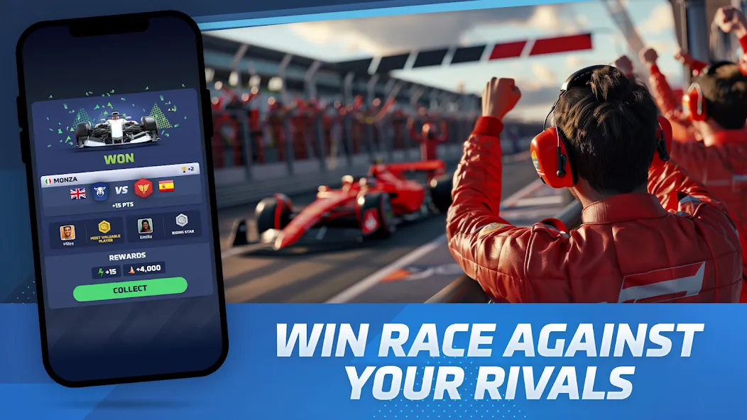 Racing Rivals: Team Car Game (Моторспортивные соперники)  [МОД Меню] Screenshot 5