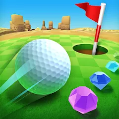 Взломанная Mini Golf King (Мини Гольф Кинг)  [МОД Бесконечные монеты] - последняя версия apk на Андроид