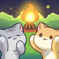 Скачать взлом Cat Forest - Healing Camp  [МОД Menu] - полная версия apk на Андроид