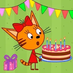 Взломанная Kid-E-Cats: Kids birthday  [МОД Бесконечные деньги] - полная версия apk на Андроид