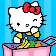 Скачать взломанную Hello Kitty: Kids Supermarket (Хеллоу Китти)  [МОД Много монет] - последняя версия apk на Андроид