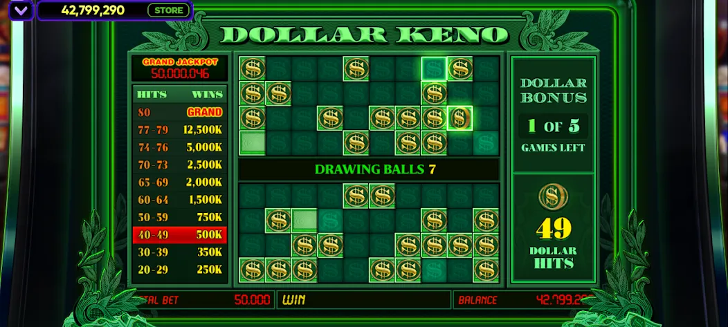 Vegas Keno (Вегас Кено)  [МОД Меню] Screenshot 3