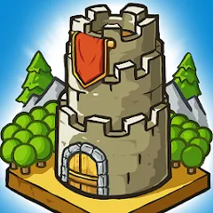 Скачать взломанную Grow Castle - Tower Defense (Гроу Касл)  [МОД Бесконечные монеты] - стабильная версия apk на Андроид