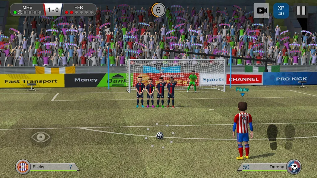 Pro Kick Soccer (Про Кик Сокер)  [МОД Меню] Screenshot 2