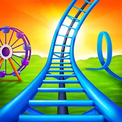 Взломанная Real Coaster: Idle Game (Реал Коастер)  [МОД Mega Pack] - последняя версия apk на Андроид