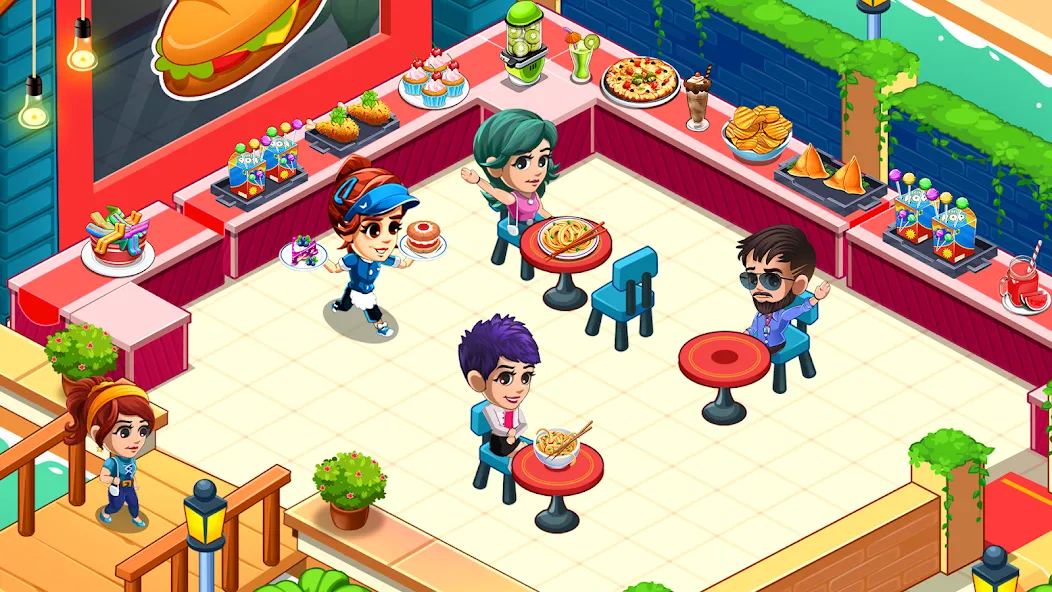 Cooking Restaurant Kitchen (Кукинг Ресторан Китчен)  [МОД Menu] Screenshot 2