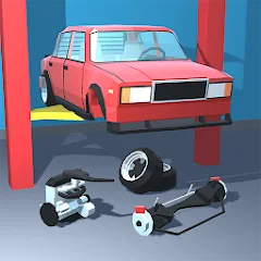 Скачать взлом Retro Garage - Car Mechanic  [МОД Menu] - стабильная версия apk на Андроид