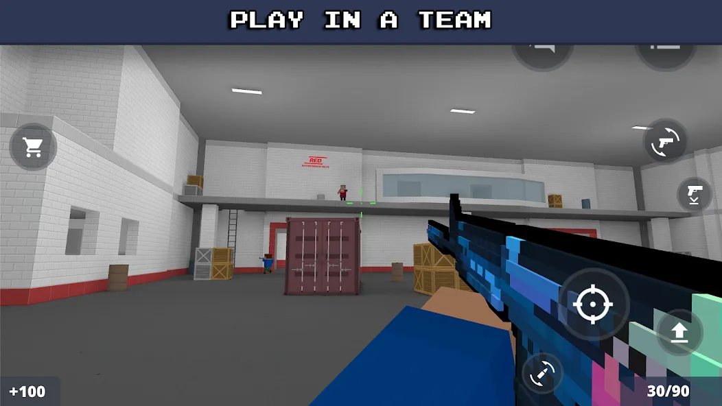 Block Strike: Online Shooter (Блок Страйк)  [МОД Menu] Screenshot 5
