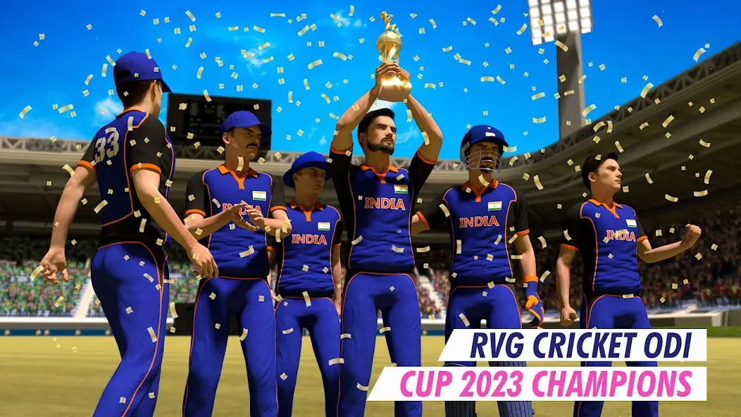 RVG Real World Cricket Game 3D (РВГ Реальная Мировая Крикетная Игра 3D)  [МОД Бесконечные монеты] Screenshot 3