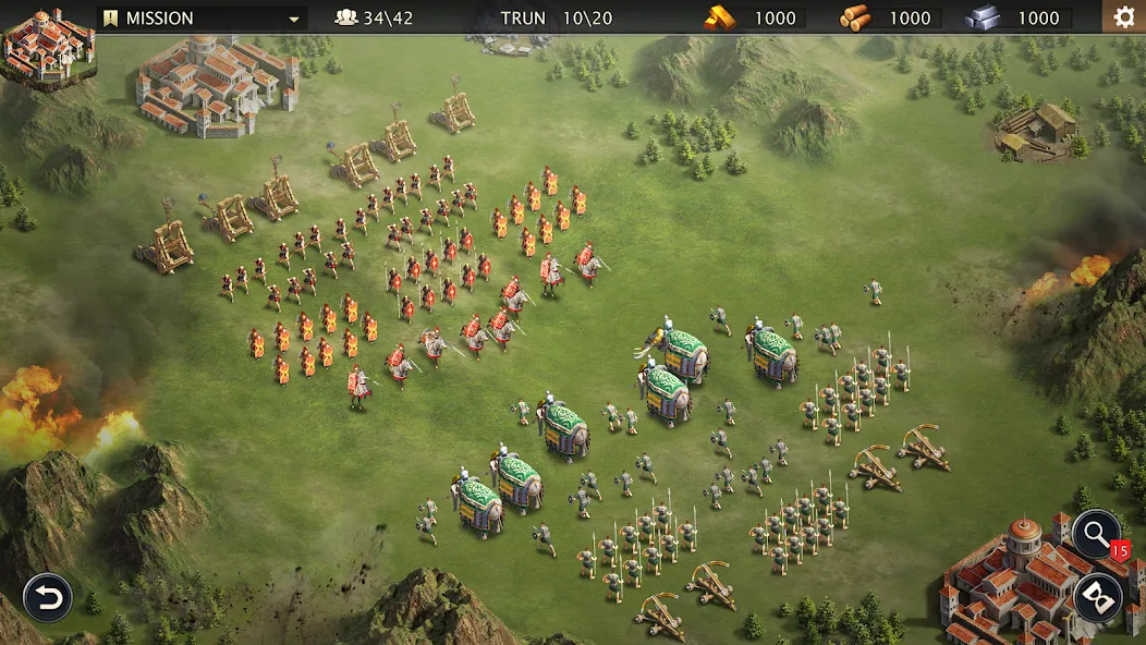 Grand War: Rome Strategy Games (Гранд Вар)  [МОД Все открыто] Screenshot 4