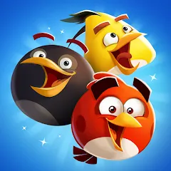 Взломанная Angry Birds Blast (Энгри Бердс Бласт)  [МОД Mega Pack] - стабильная версия apk на Андроид