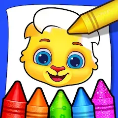 Скачать взломанную Coloring Games: Color & Paint  [МОД Unlocked] - полная версия apk на Андроид