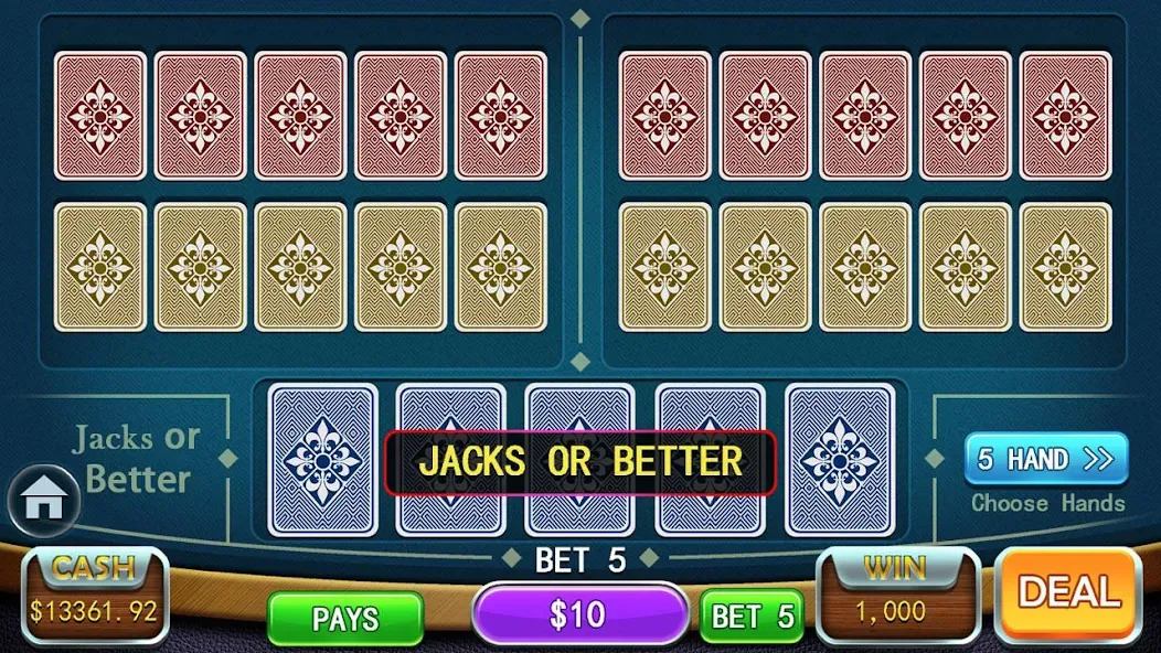 Video Poker Games - Multi Hand (Видео покер игры)  [МОД Unlimited Money] Screenshot 4