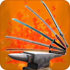 Взломанная Katana Collection : blacksmith  [МОД Unlimited Money] - стабильная версия apk на Андроид