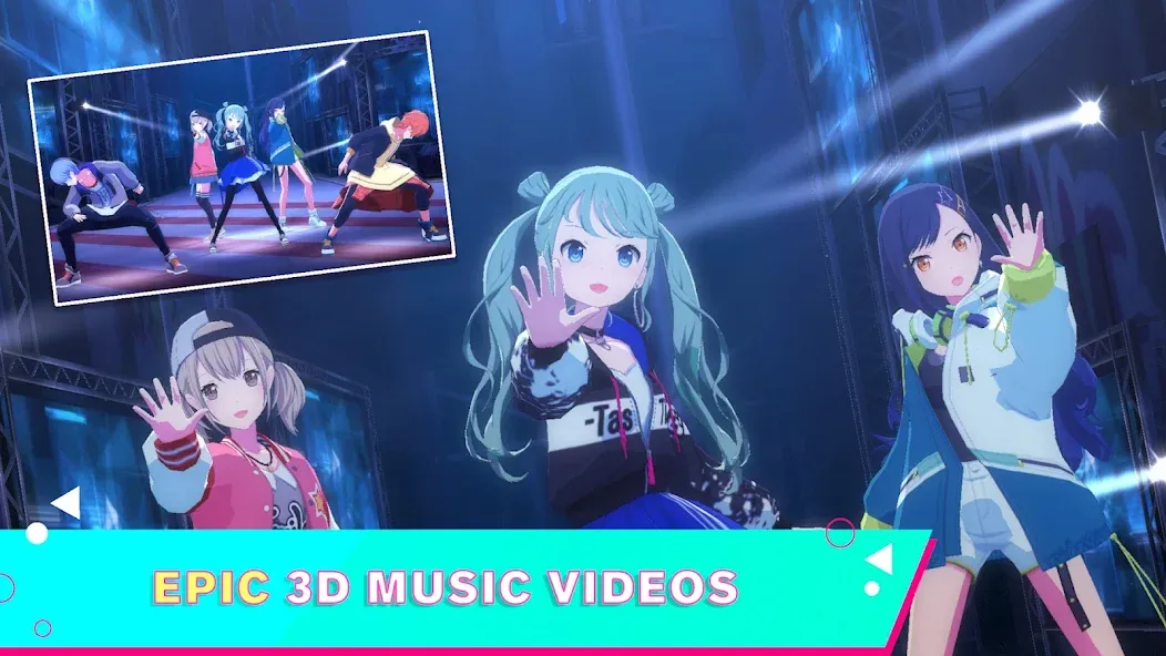 HATSUNE MIKU: COLORFUL STAGE! (Хацуне Мику)  [МОД Unlocked] Screenshot 4