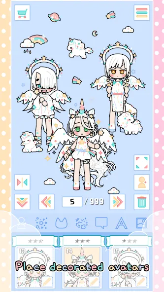Pastel Friends : Dress Up Game  [МОД Бесконечные деньги] Screenshot 4
