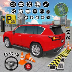 Взлом Real Car Parking : Prado Games  [МОД Mega Pack] - последняя версия apk на Андроид