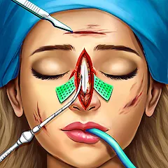 Взломанная Surgery Simulator Doctor Game  [МОД Меню] - стабильная версия apk на Андроид
