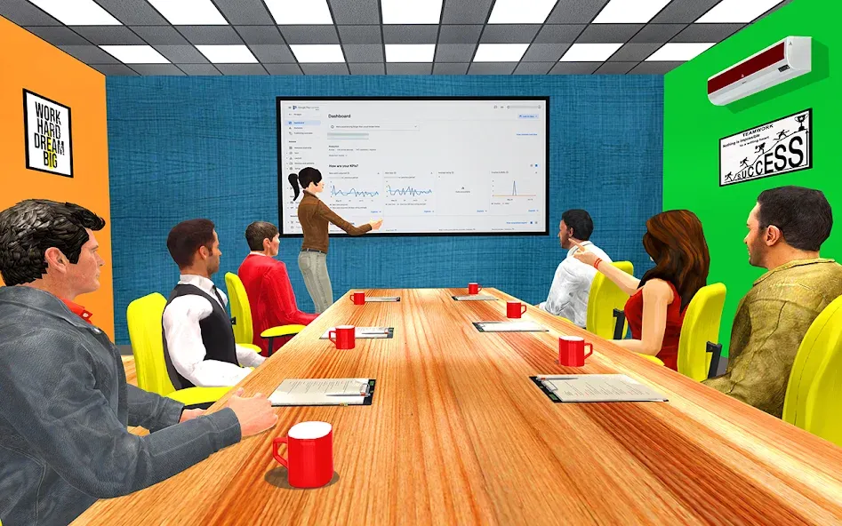 Virtual HR Manager Job Games  [МОД Много монет] Screenshot 4