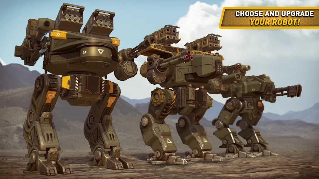 World Of Robots (Ворлд Оф Роботс)  [МОД Много денег] Screenshot 1