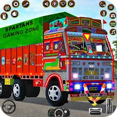 Скачать взломанную Indian Truck Driver Simulator  [МОД Menu] - стабильная версия apk на Андроид