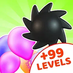 Взломанная Bounce and pop - Puff Balloon  [МОД Бесконечные деньги] - полная версия apk на Андроид