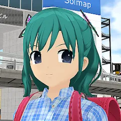 Скачать взломанную Shoujo City 3D (Шодзо Сити 3D)  [МОД Unlocked] - полная версия apk на Андроид