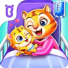 Скачать взломанную Baby Panda's Hospital Care  [МОД Много монет] - полная версия apk на Андроид