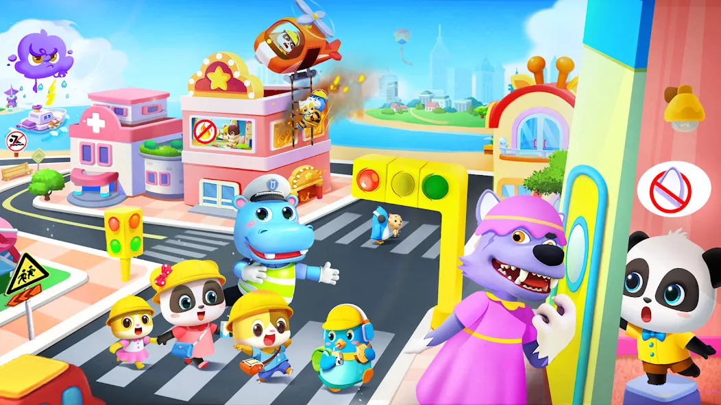 Baby Panda's City  [МОД Unlimited Money] Screenshot 4