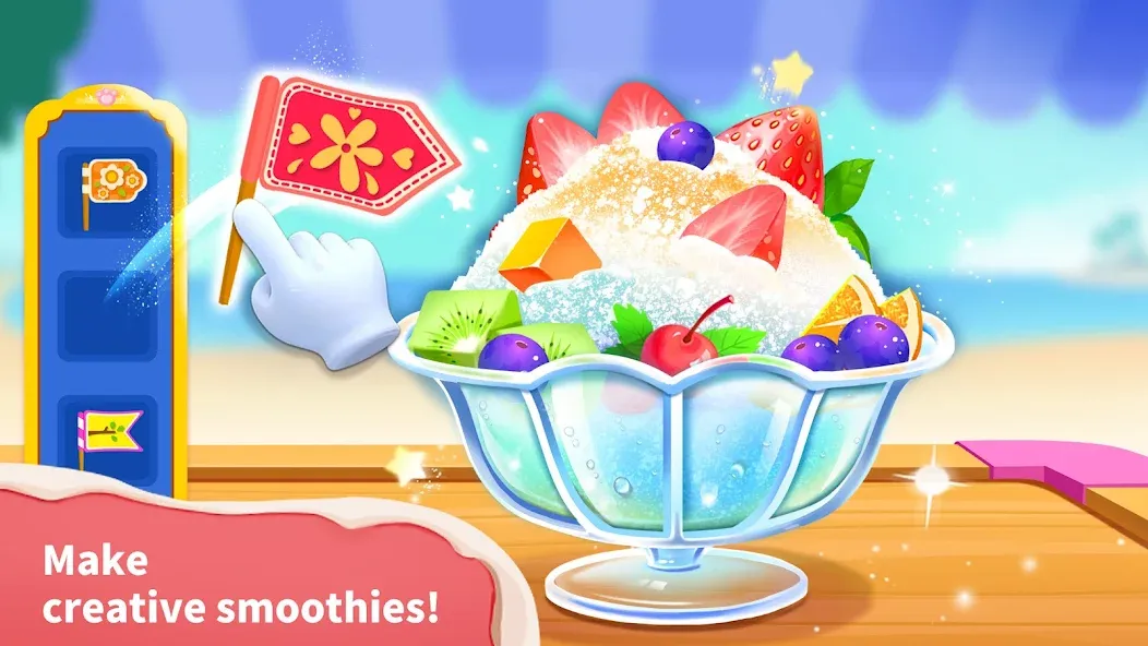 Baby Panda’s Ice Cream Shop  [МОД Menu] Screenshot 4