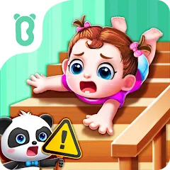 Взлом Baby Panda Home Safety  [МОД Unlimited Money] - стабильная версия apk на Андроид