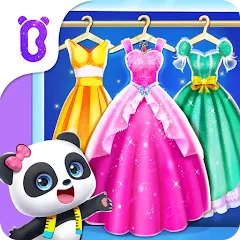 Скачать взломанную Baby Panda's Fashion Dress Up  [МОД Много монет] - полная версия apk на Андроид