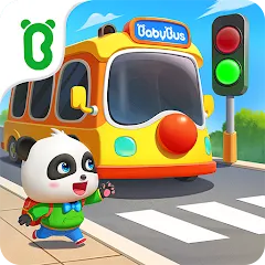 Скачать взлом Baby Panda's School Bus  [МОД Меню] - стабильная версия apk на Андроид