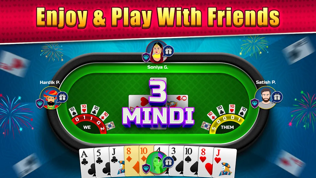 Mindi Online Card Game (Минди Онлайн Карточная Игра)  [МОД Бесконечные деньги] Screenshot 2